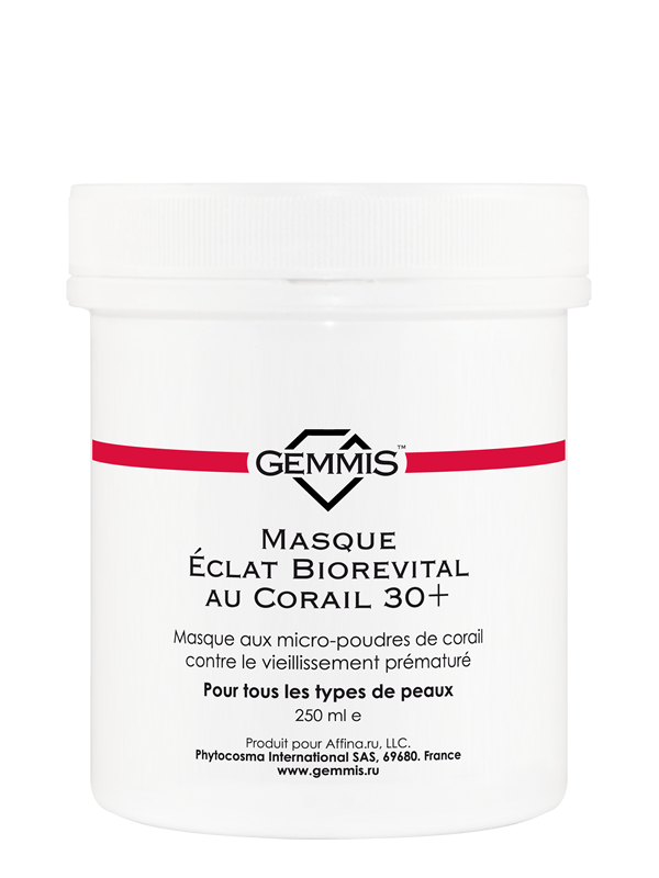 GEMMIS Коралловая маска био-ревитал Masque Éclat Biorevital au Corail 30+ Masque Éclat Biorevital au Corail 30+