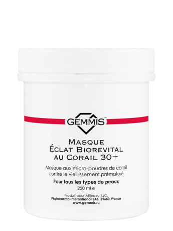 GEMMIS Коралловая маска био-ревитал Masque Éclat Biorevital au Corail 30+