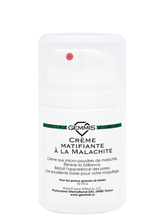 GEMMIS Малахитовый крем матирующий Crème matifiante à la Malachite